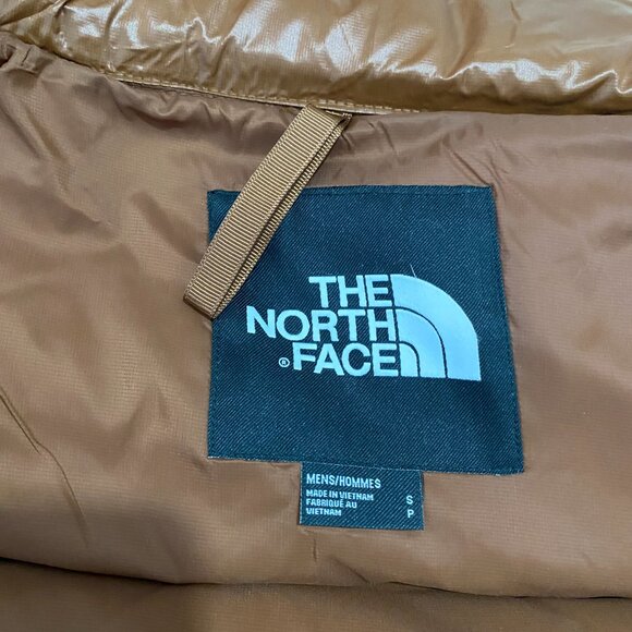 Women's The North Face Brown Short Down Jacket - Picture 10 of 10